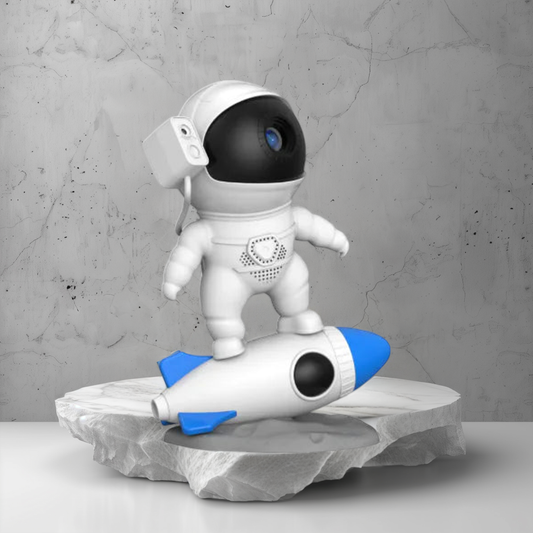 Rocket Astronaut Galaxy Projector