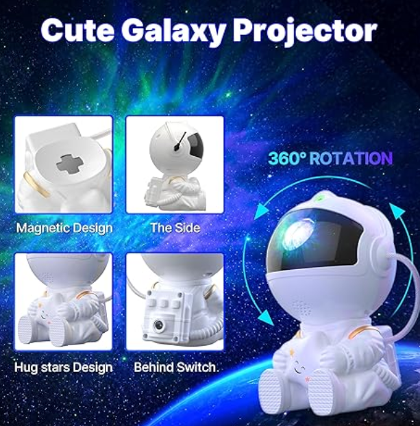 Astronaut Galaxy Projector